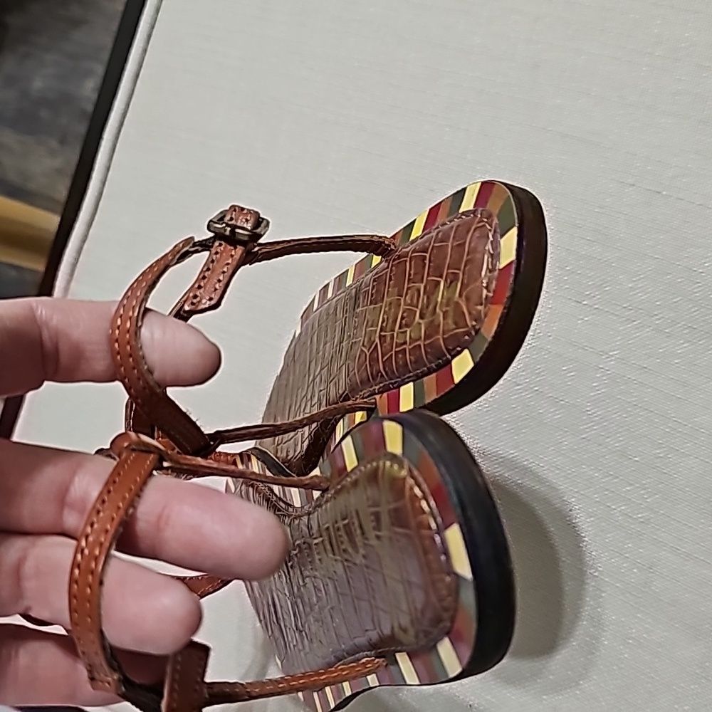 Sam Edelman Gigi 5 Leather Sandals - Picture 7 of 11